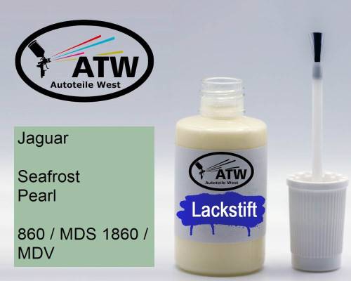 Jaguar, Seafrost Pearl, 860 / MDS 1860 / MDV: 20ml Lackstift, von ATW Autoteile West.